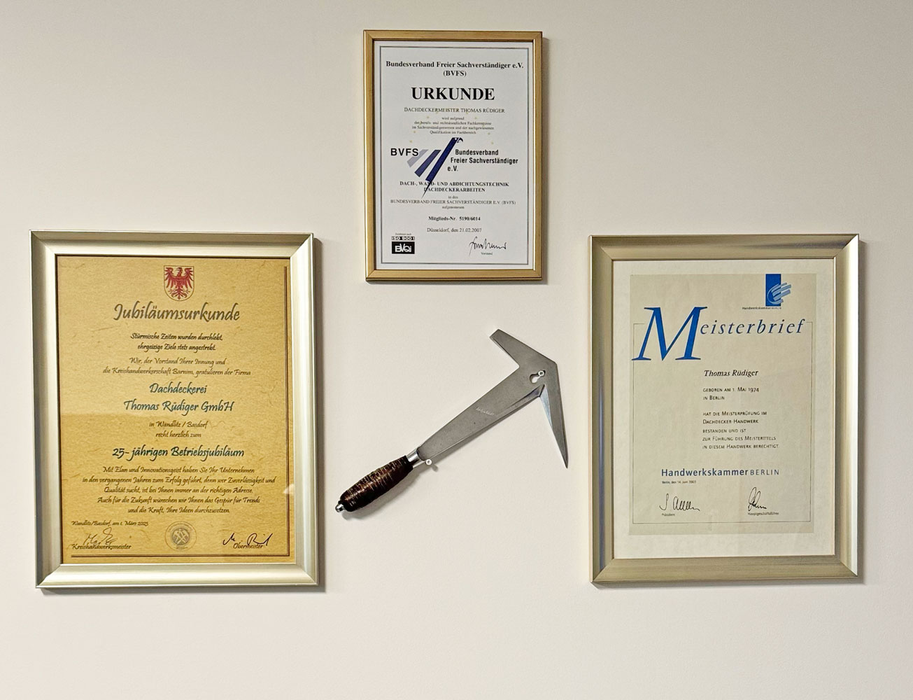 Meisterbetrieb Dachdeckerei Thomas Rüdiger